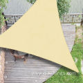 Triangle Outdoor Shade Sail in Beige